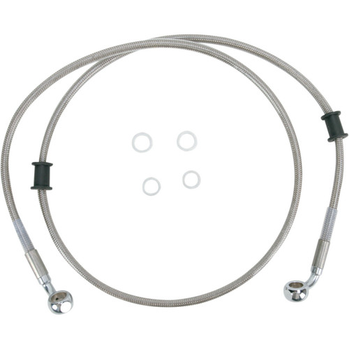 Brake Line - Front (Upper) - Stainless Steel 17412667