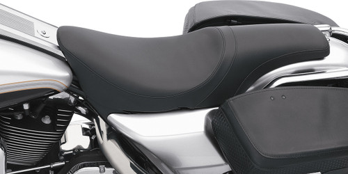 Drag Specialties Seat,Pred Smooth Flt/Hr