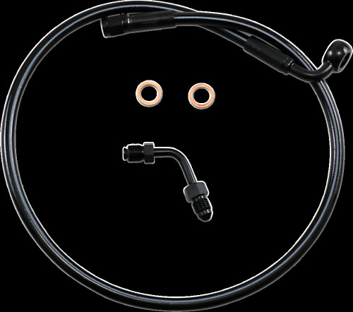 LINE BRAKE UPR W/ADPT BLK 17415693