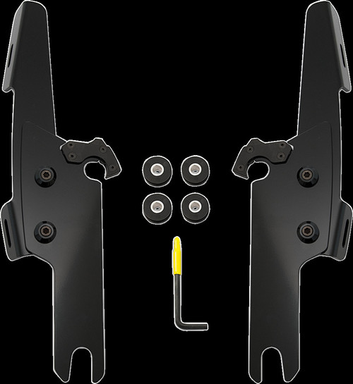 Memphis Shades Mount Kit F/S Blk Flrt