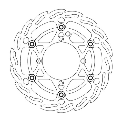 Brake Rotor - Front - Flame 17112096