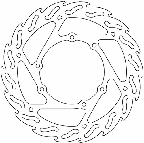 Moto-Master Brake Rotor - Front - Flame - Honda-05'-18' CRF450X