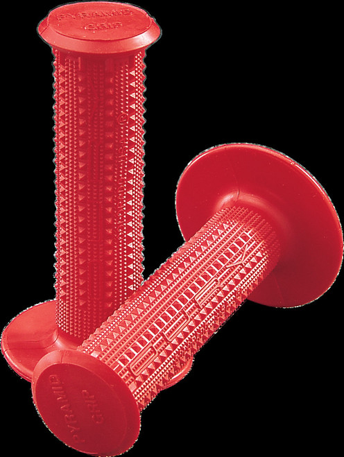 Oury Grips Grip Pyr W/ Flange Red