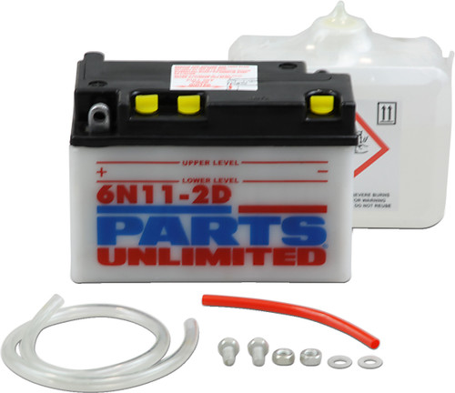 Parts Unlimited Battery 6N11-2D