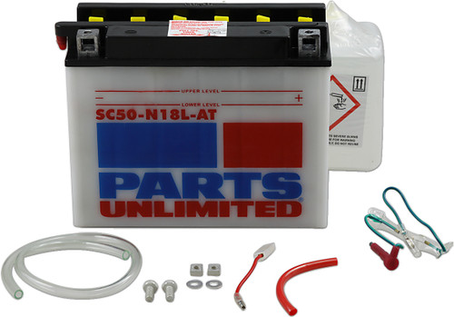 Parts Unlimited Battry-W/Snsr Sy50N18Lat