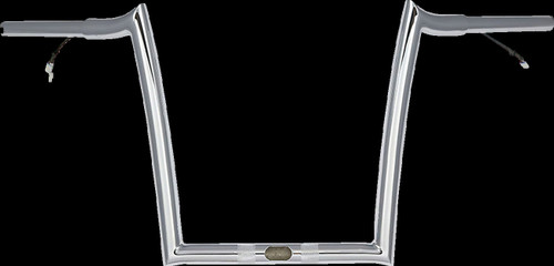 Handlebar - OEM - Pre-Wired - 12" - Chrome 6016517