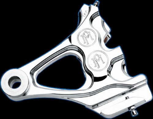 Performance Machine Caliper - Rear - Chrome - 87-99 Softail