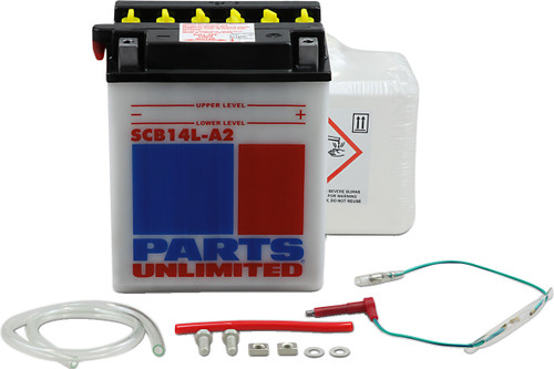 Parts Unlimited Battery Yb14L-A2 W/Sensor