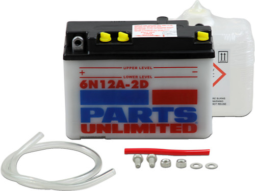 Parts Unlimited Battery 6N12A-2D