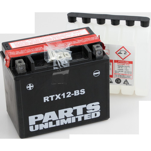 Parts Unlimited Battery-Mnt Free.60 Liter