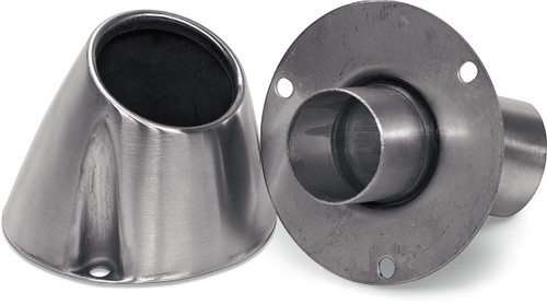 PRO CIRCUIT 4" Replacement End Cap with Quiet Tip - Billet - 1-1/2"