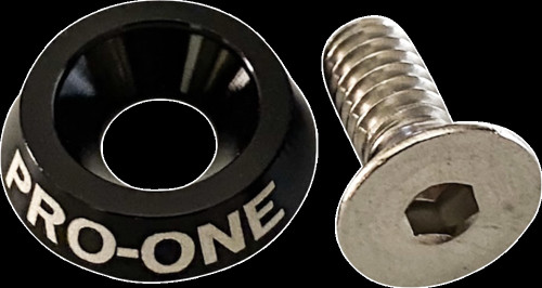 Seat Bolt - 1/4"-20 - Black
