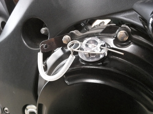Oil Cap Kit - Silver - M22 x 1.5 - Ducati