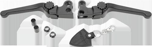 Lever Set - Anthem - Harley Davidson - Black 6101705
