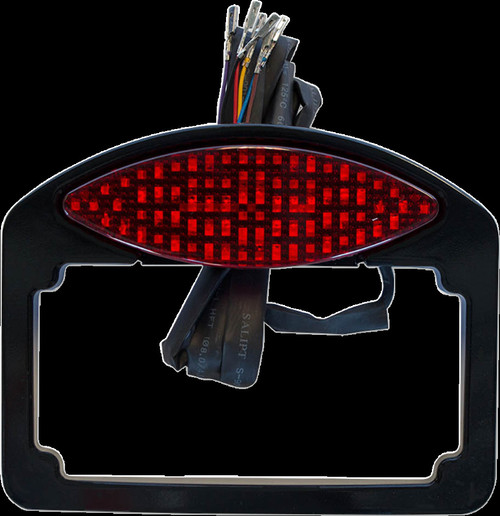 Lic Plate/T-Light Kit Blk