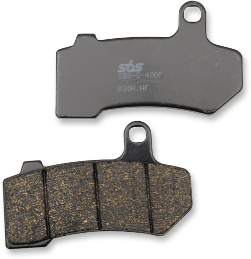 SBS HHF Street Ceramic Organic Brake Pads - Harley-Davidson - 2021' Electra Glide Revival