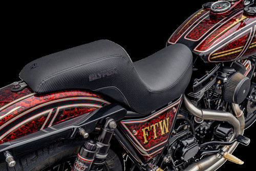 Slyfox Seat Slyfox Black Smooth Vinyl Blk Sf Fxr 85-94 & 99-00
