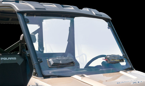 Seizmik Toolless Versa-Vent Windshield-Polaris Midsize Pro-Fit Ranger