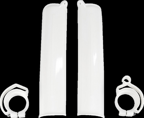 Ufo Fork Guards Ktm White 4120662