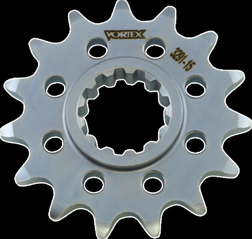 Vortex Steel Front Sprocket 15 Tooth - '15-'19 Yamaha MT-07/YZF-R1/YZF-R1 S