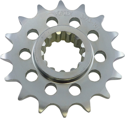 Vortex Steel Front Sprocket 16 Tooth - '93-'15 Honda CB900F 919/CBR1000RR/600RR/600F4/900RR/929RR/954RR/RVT1000R RC51/VTR1000F - Silver