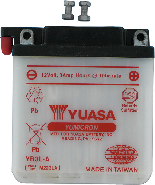 Yuasa Battery-Yuasa YB3LA