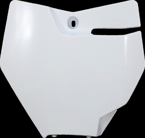 UFO Front Number Plate - '21-'24 Gas Gas MC 85 17/14 - White