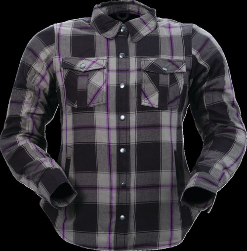 Shirt Flannel Wmn Pr Md