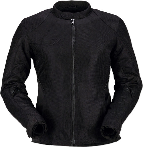 Jacket Wmn Gust Wp Blk Md