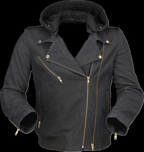 Jckt Wm Txt Blinkr Blk Xl