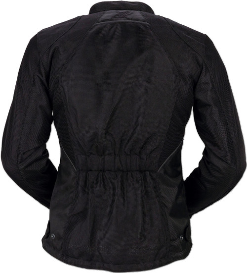 Jacket Wmn Gust Blk Lg