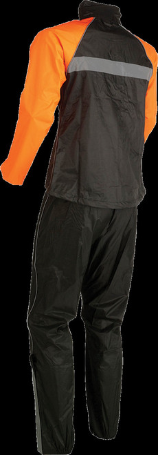 Rainsuit Wmn Z1R Bk/Or 2X