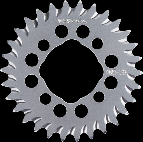 Vortex Aluminum Rear Sprocket 30 Tooth - '17-'23 Kawasaki Z 125 Pro - Silver