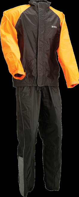 Rainsuit Z1R Blk/Ornge Lg