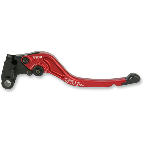 CRG Constructors Clutch Lever - RC2 - Short - Red-Aprilia-17'-19' Tuono V4 1100 RR / Factory