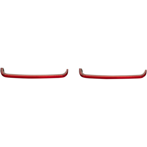 Custom Dynamics Saddlebag Lights - Red Lens 20402357