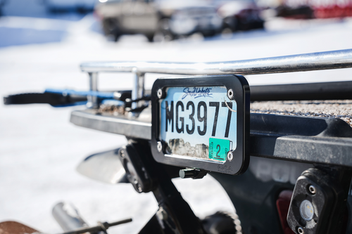 KLOCK WERKS Lighted License Plate Mount