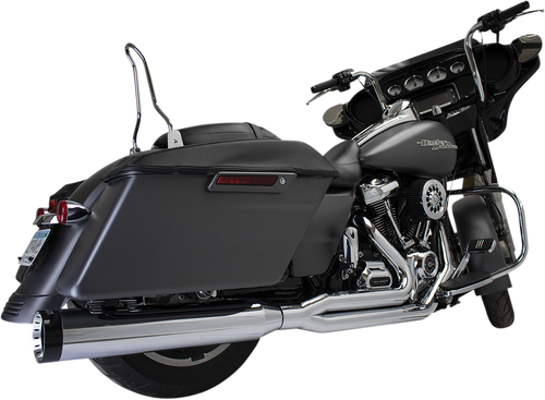 2-into-1 Outlaw Exhaust System - Chrome - No End Cap Included