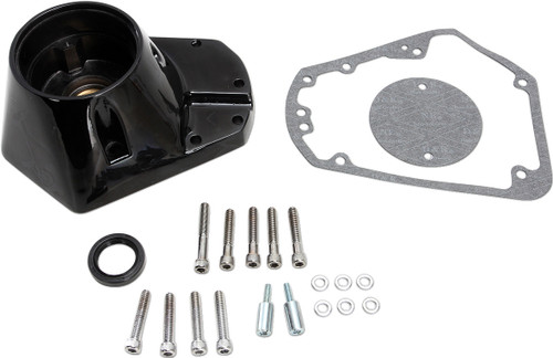 Drag Specialties Cover Cam Gls Blk 93-06Bt