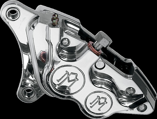 Caliper - Front Left - Polished - 00-17 Harley-Davidson