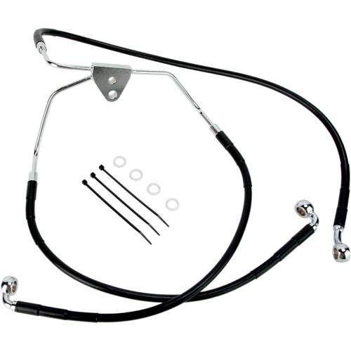 Brake Line - Front (Lower/Upper) - Black 17412508