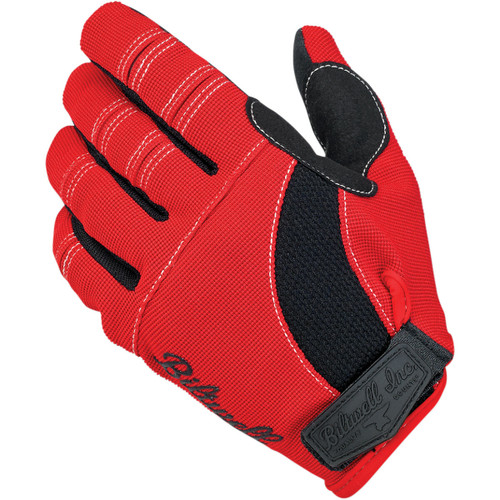 Biltwell Moto Gloves -Red/Black/White -XXL