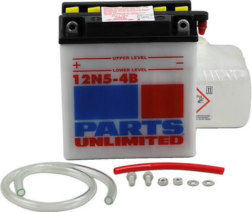 Parts Unlimited Battery 12N5-4B