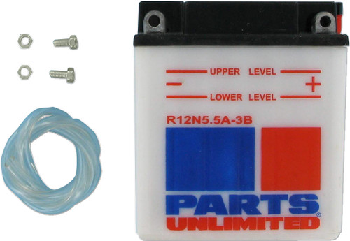 Parts Unlimited Battery  #12N5.5A-3B