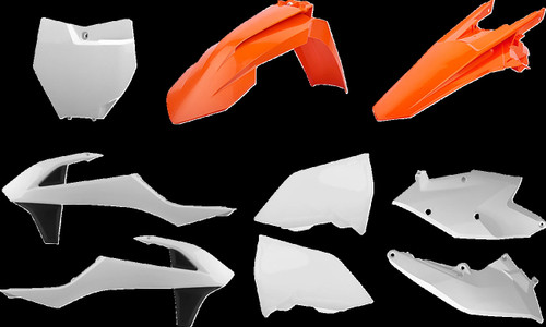 Polisport Bodykit Sx/Sxf Oe Or/Wh