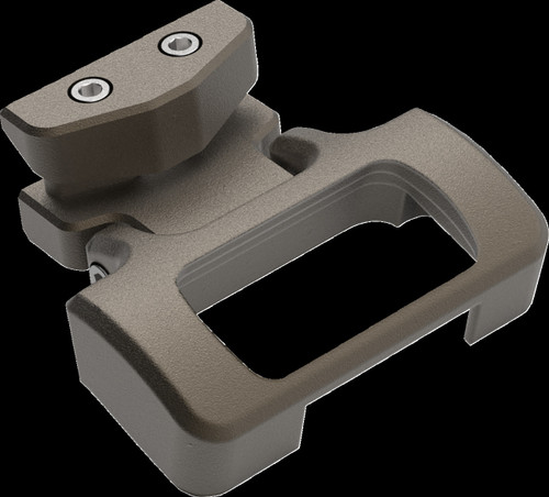 LA Choppers Gauge Mount - Bronze - Softail