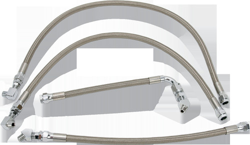 Drag Specialties Ss Oil Line Kit 87-90 Fxr