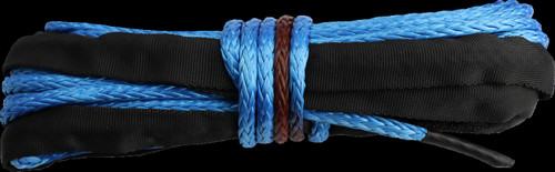 Winch Rope - Synthetic - Blue - 1/4" x 50'