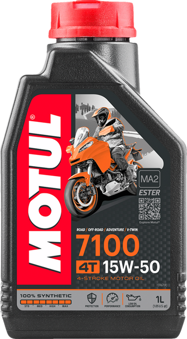 7100 4T Synthetic Oil - 15W-50 - 1L