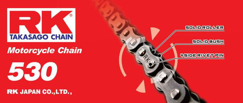 RKC Non Sealed Chain rkc530-100